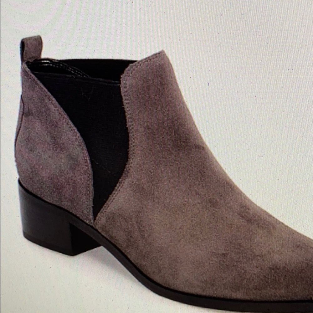 Marc Fisher Grey Booties With Elastic Stretch. - image 1